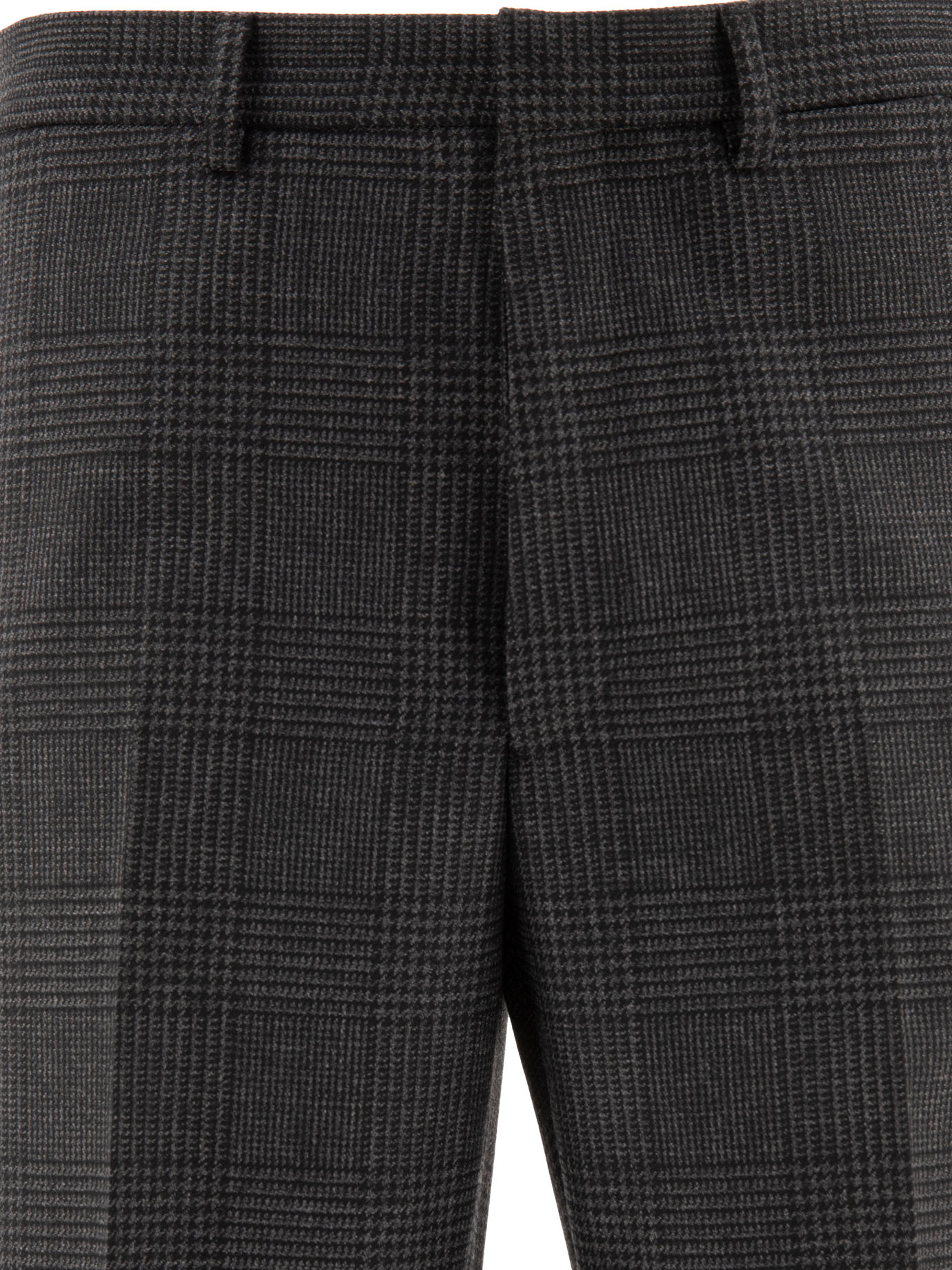 PRADA Grey Prince of Wales trousers